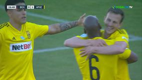 Η «ζωγραφιά» του Νταρίντα για το 1-0 του Άρη κόντρα στο Βόλο