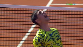 Ο νικητήριος πόντος του Αλκαράθ κόντρα στον Τσιτσιπά