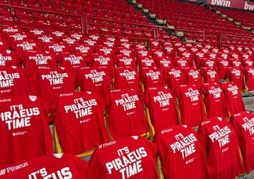 ΣΕΦ: Φωτιά... στα κόκκινα ενόψει Game 1 του Ολυμπιακού με τη «Βασίλισσα» (pics)