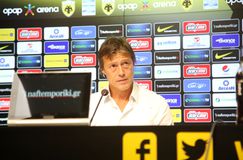 Η συνέντευξη Τύπου του Αλμέιδα ενόψει του τελικού Κυπέλλου με τον ΠΑΟΚ