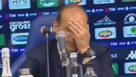 Εξαλλος ο Αλέγκρι, τα έψαλλε σε παίκτες και διαιτητή μετά την «γκέλα» της Γιουβέντους