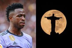 Το εμβληματικό μνημείο στο Ρίο Ντε Τζανέιρο έσβησε τα φώτα προς υποστήριξη του Βινίσιους