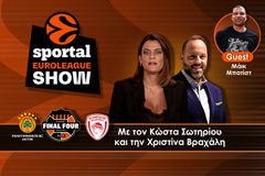 Sportal Euroleague Show LIVE από το Βερολίνο: Παναθηναϊκός & Ολυμπιακός μπαίνουν στη μάχη του Final 4!