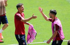 Η MEDIA DAY ΤΟΥ ΟΛΥΜΠΙΑΚΟΥ ΕΝΟΨΕΙ ΤΟΥ ΤΕΛΙΚΟΥ ΜΕ ΤΗ ΦΙΟΡΕΝΤΙΝΑ