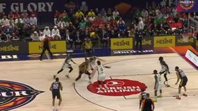 Ο Όσμαν με εντυπωσιακό κάρφωμα έβαλε μπροστά τον Παναθηναϊκό (vid)