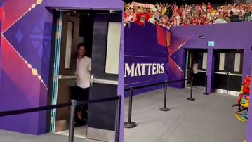 Από που είδε τα τελευταία λεπτά του ημιτελικού ο Δημήτρης Γιαννακόπουλος