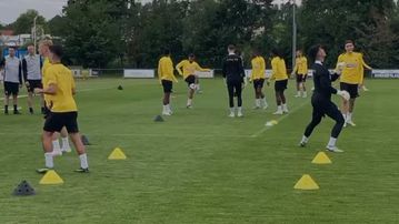 Η πρώτη προετοιμασία του Κουτέσα με την ΑΕΚ - Παιχνίδι με Ελίασον, Φερνάντες, Οντουμπάτζο και Μπρινιόλι