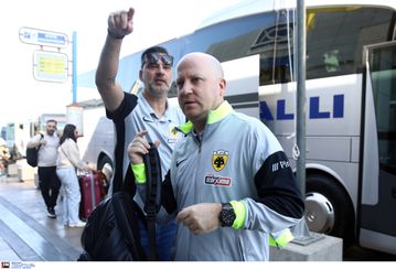 «Πέταξε» για Ολλανδία η ΑΕΚ (pics)