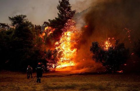 Το μήνυμα του Ολυμπιακού για τις φωτιές που μαίνονται στην Ελλάδα