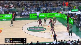 Οι πρώτοι πόντοι του Σλούκα στο ΟΑΚΑ με τα «πράσινα»