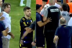 Χαμός στο Ανόρθωση - ΑΠΟΕΛ: Οι προπονητές Σα Πίντο και Γκαγιέγο αποβλήθηκαν μετά από σύρραξη! (vid)