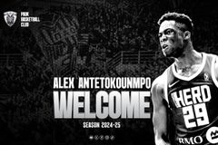 Στο γήπεδο για το ΠΑΟΚ - Ζολνόκι ο Άλεξ Αντετοκούνμπο, τότε θα κάνει το ντεμπούτο του