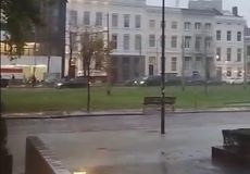 Ξεκίνησε η κακοκαιρία στο Ρότερνταμ