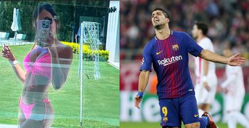 Η σύζυγος του Μέσι υποδέχθηκε με σέξι φωτογραφία τη μεταγραφή του Σουάρες στην Ίντερ Μαϊάμι (pic)