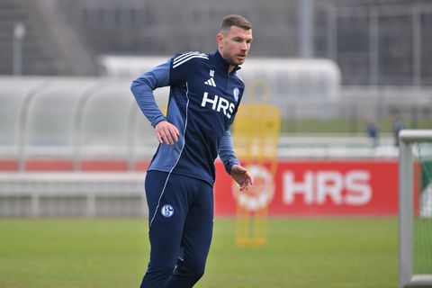 «Βούλιαξε» από κόσμο το προπονητικό της Σάλκε στην «πρώτη» του Τζέκο (vid)