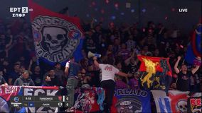 Εντυπωσιακή ατμόσφαιρα από τους οπαδούς του Πανιωνίου πριν το ματς με τον ΠΑΟΚ