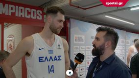 Γιώργος Παπαγιάννης στο Sportal: «Παράξενο το να παίζω στο ΣΕΦ χωρίς γιουχαρίσματα»