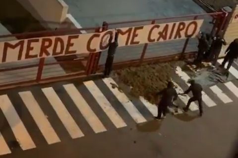 Απίστευτη διαμαρτυρία απ' τους οπαδούς της Τορίνο, άφησαν περιττώματα έξω από το προπονητικό! (vid)