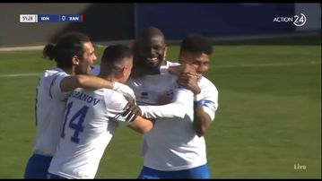 Απίθανο βολέ του Ντάουντα για το 4-0 του Ιωνικού κόντρα στα Χανιά