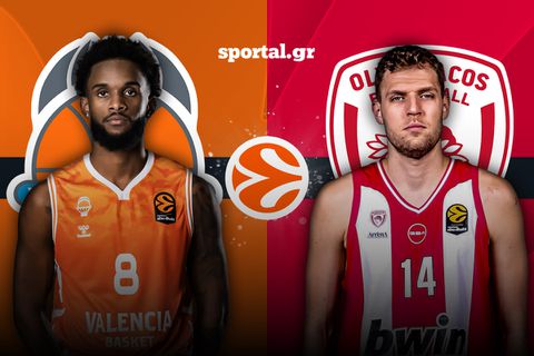 LIVE: ΒΑΛΕΝΘΙΑ - ΟΛΥΜΠΙΑΚΟΣ