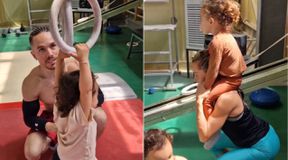 Ο Λευτέρης Πετρούνιας και η Βασιλική Μιλλούση προπονήθηκαν με τις κόρες τους (vid)