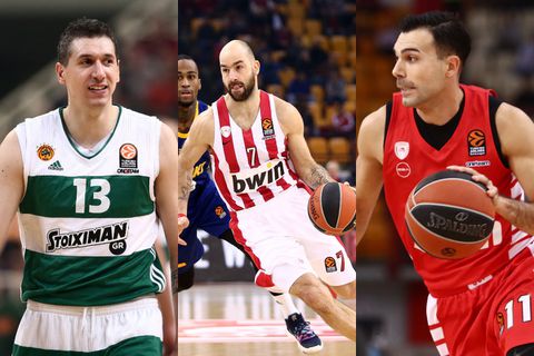 Σπανούλης, Διαμαντίδης και Σλούκας ανάμεσα στους κορυφαίους στην ιστορία των Playoffs της Euroleague!