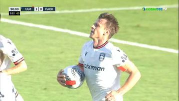 Λαμία - ΠΑΟΚ: Ο Σβαμπ ισοφάρισε σε 1-1 στο 90+10'
