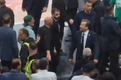 Ένταση ανάμεσα σε Μπάνκι και φίλους του Παναθηναϊκού (vid)