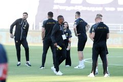 Πρώτη βόλτα της ΑΕΚ στο Πανθεσσαλικό (vids)