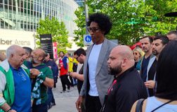 Το Sportal κατέγραψε την άφιξη του Σκότι Πίπεν στην Uber Arena!