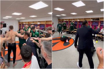 Ορμητικός και ενθουσιασμένος ο Αταμάν στα αποδυτήρια του Παναθηναϊκού: Έδειξε στους παίκτες του τι... απέμεινε (vid)