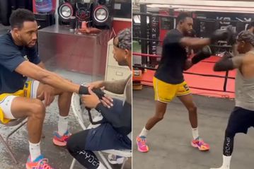 Μπουνιές, κλοτσιές και σχοινάκι: Ο Κόλσον της Μακάμπι προετοιμάζεται για... μάχη στην Euroleague (vid)