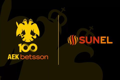 Ενισχύουν τη συνεργασία τους ΑΕΚ Betsson και Sunel: Χορηγός στο πίσω μέρος της φανέλας