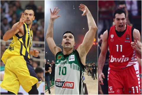 Πιο... clutch δεν γίνεται: H Euroleague θύμισε τι εστί Κώστας Σλούκας στο πέρασμα των χρόνων (vids)