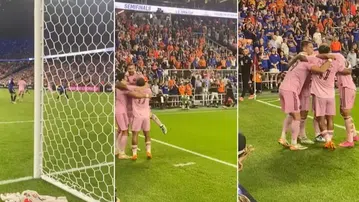 Η στιγμή που ο σωματοφύλακας του Μέσι τρέχει στον αγωνιστικό χρόνο για να προστατεύσει τον «Pulga» (vid)