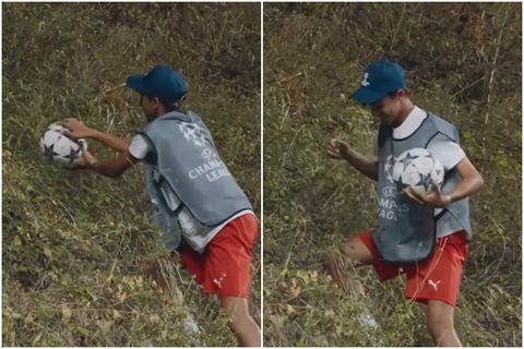 Επος: Ballboy του Μπράγκα - Παναθηναϊκός έψαχνε την μπάλα σε χωράφια (vid)