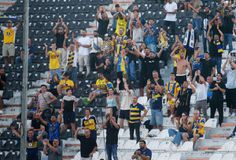 Οι οπαδοί της Μακάμπι φώναζαν συνθήματα υπέρ του Άρη στην Τούμπα