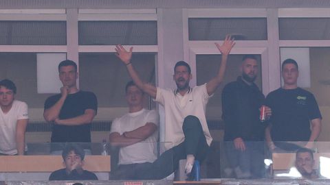 Τζόκοβιτς και Πάντελιτς τραγουδούσαν μαζί συνθήματα του Ολυμπιακού στο παιχνίδι του Ερυθρού (vid)