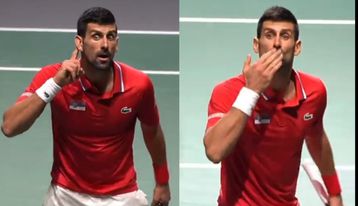 Σοβαρό επεισόδιο Τζόκοβιτς και… φιλάκια σε Άγγλους οπαδούς: «Πάτε σπίτια σας και πέστε για ύπνο» (vid)