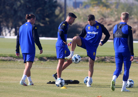 Χωρίς πέντε η προπόνηση του Άρη - Τι γίνεται με Αλφαρελά και Σούντμπεργκ