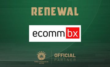 Ο Παναθηναϊκός ανανέωσε τη χορηγική του συνεργασία με την ECOMMBX