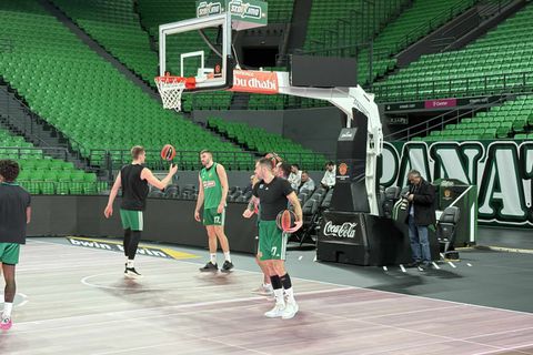 Με Τολιόπουλο και Χουάντσο η προπόνηση του Παναθηναϊκού ενόψει Παρτίζαν - Ποιοι μένουν εκτός