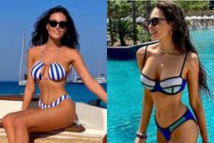 Η πιο όμορφη ρεπόρτερ της Αλβανίας τους... χάζεψε όλους στα βραβεία της ποδοσφαιρικής ομοσπονδίας (pics)