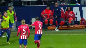 Άψογη συνεργασία των παικτών της Ατλέτικο, γκολ - πρόκρισης ο Ντεπάι