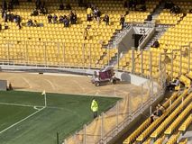 Η ΑΕΚ τοποθέτησε ανεμιστήρες για τον καπνό από τα καπνογόνα