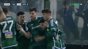 Παναθηναϊκός - Κηφισιά: Εξαιρετική πάσα του Ιωαννίδη και φοβερό τελείωμα του Παλάσιος για το 1-0