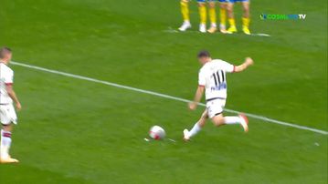 Παναιτωλικός - ΠΑΟΚ: Στο δοκάρι η τρομερή εκτέλεση φάουλ του Μουργκ