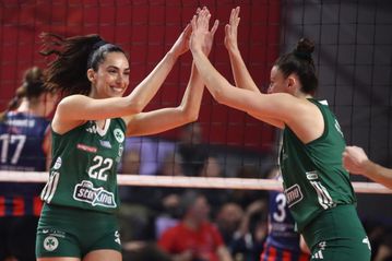 Τα highlights της νίκης - πρόκρισης του Παναθηναϊκού επί του Πανιωνίου στο CEV Challenge Cup