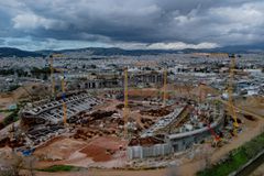 Βοτανικός: «Ζωντανεύει» το νέο γήπεδο του Παναθηναϊκού – Εντυπωσιακές εικόνες (vid)