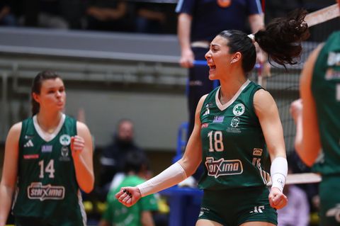 Ο Παναθηναϊκός έκανε το πρώτο βήμα για τα ημιτελικά της Volley League Γυναικών